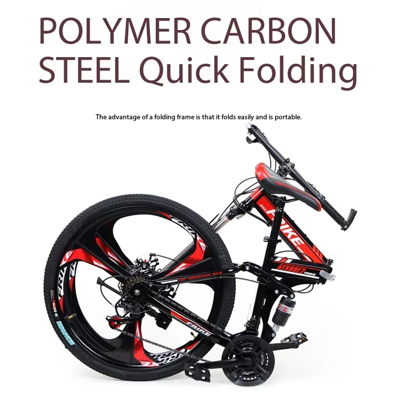Carbon Bike Frame - Bicicletta Pieghevole Airo da Montagna 17