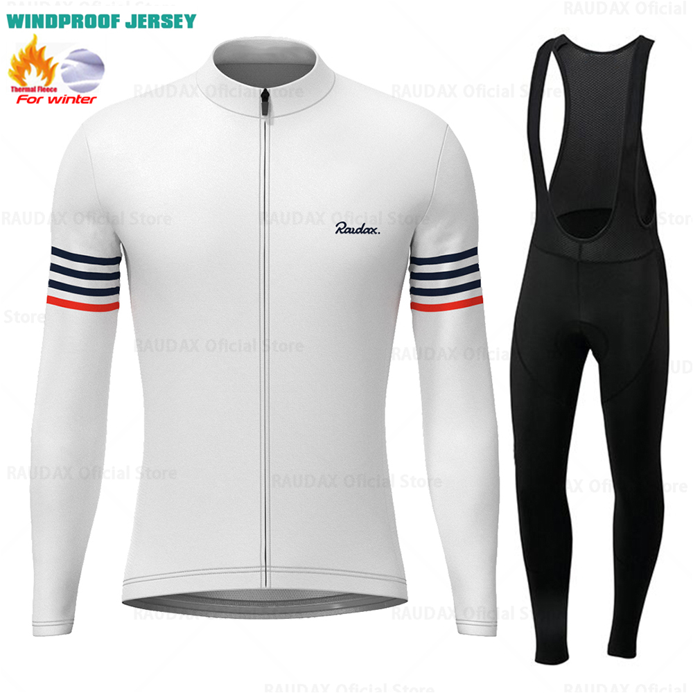 Cycling Gear Jersey - Raudax Maglia invernale in pile antivento