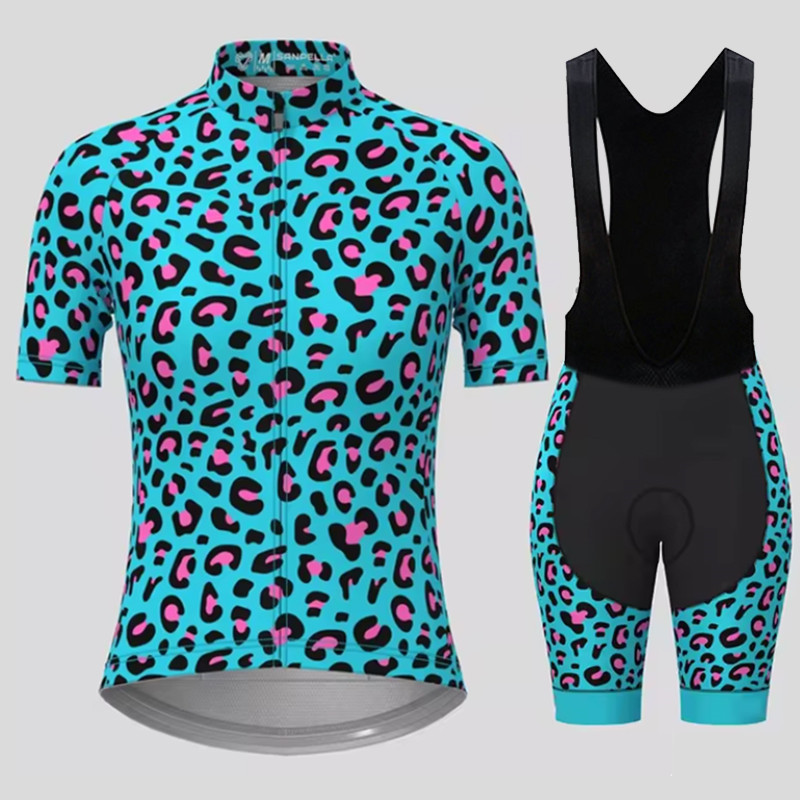Cycling Gear Brands - Completo da ciclismo traspirante da uomo,