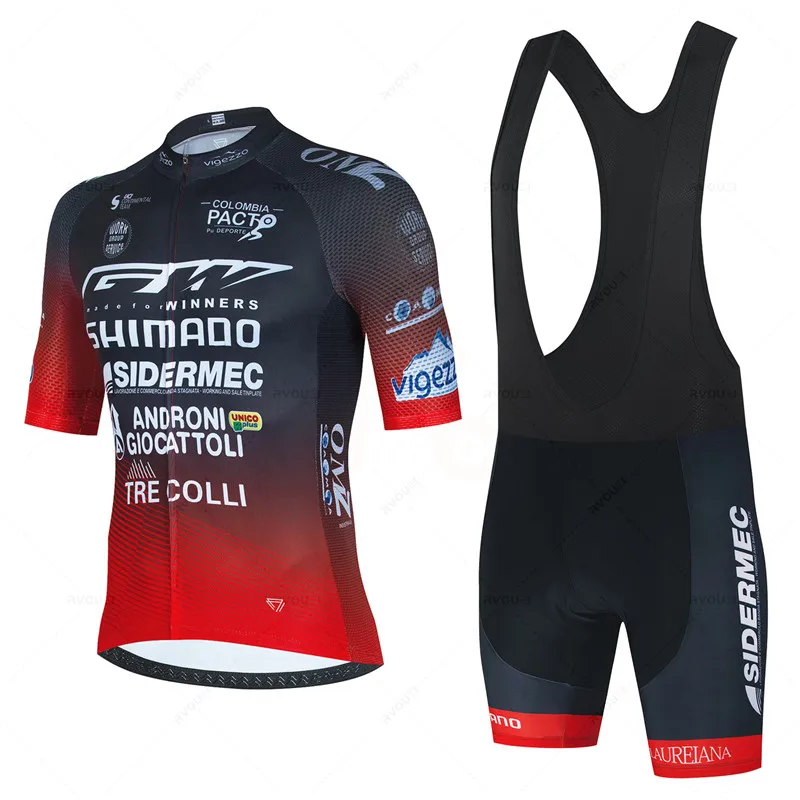 Cycling Bib Shorts - -Set maglia da ciclismo professionale, abbigliamento